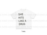 ボーイフィット ヒット グラフィック Tシャツ