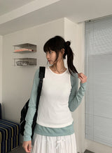 Dasone Sleeveless Layered Tee Set