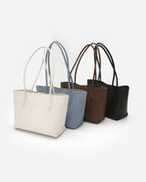 Rito twisted square tote bag