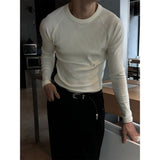 [MUSCLE FIT] Raglan golgi slim t-shirts(5color)