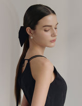 26SS★ Colombe d'Or アンバランスリボンテールヘアピン