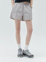 KIRSH PLAIN ULTRALIGHT HALF PANTS - GRAY