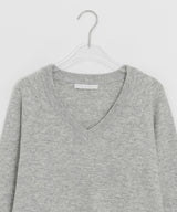 Husit Color Wool V-Neck Knit