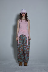 STRING SLEEVELESS TOP