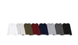 DNヘンリーネックワッフル長袖Tシャツ