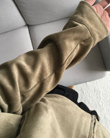 ローデン スエード クロップ ジャケット