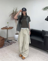 Luati Crop Check Shirt
