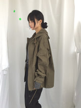 ビンテージポケットハーフボンバージャケット