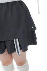 gater tiered skirt(gray)