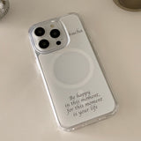 hucha ビーハッピーインディスモーメントケース (mag safe)
