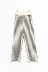 stripe fleece banding pants(2colors)