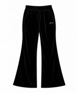 HORIZON RING VELVET PANTS [BLACK]