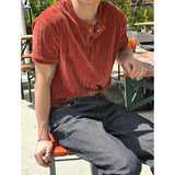 [S/S] Velvet henry neck half knit(3color)