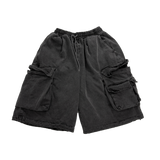multi pigment bermuda pants