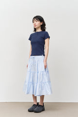 (W) Cherry Dot Button Top (5color)