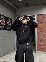 コルネ バックル クロップドフーディー2C