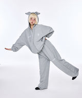 [BASIC] ウィングパンツ Gray