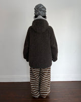 リバーシブルフリースコート