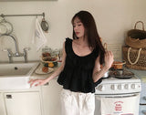 fitz frill & cancan sleeveless bl