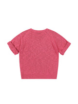 ロールアップスウェーター (Pink)