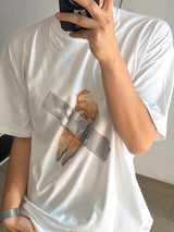 [A-T0259] チルキャット半袖Tシャツ (6タイプ)