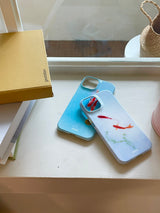 [lychee wave koi goldfish hard case]
