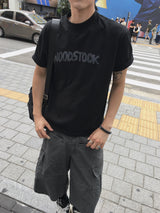 ストックセミクロップ ショートスリーブTシャツ4C