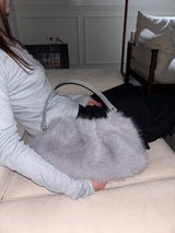 2way puppy bag gray
