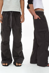 Plaid Multi Pocket Cargo Pants