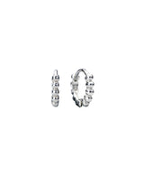 [925 silver] Deux.silver.211 / mini bille earring (silver)