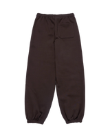 25FW BASIC LOGO NAPPING ZURRY PANTS DARK BROWN