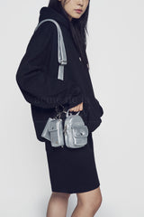 24FW MODULE HANDLE CROSS BAG SILVER