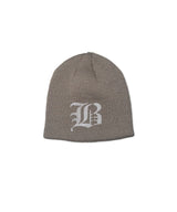 bold logo beanie (4colors)
