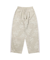 FLOWER TRACK PANTS (BEIGE) F26QD157