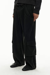 Straight Fit Utility Cargo Pants