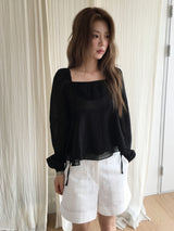 Roll-up half pants