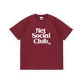 OG SCRATCH LOGO TEE (BURGUNDY)