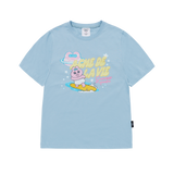 25SS WOMAN SURFING OPANCHU USAGI STANDARD SHORT SLEEVE T-SHIRT SKYBLUE