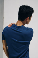 クールカーブハーフTシャツ(Aquablue)