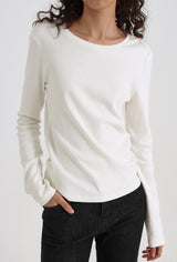 [B-BASIC] Light Standard Round Long Sleeve T-shirt (2size)