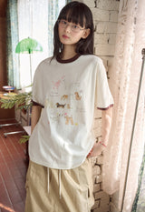 26SS★ コージーパピーリンガー半袖Tシャツ