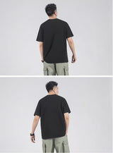 UNITY cotton short sleeved black