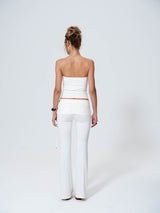Luv Dept / Cloud-Soft Foldover Flare Pants