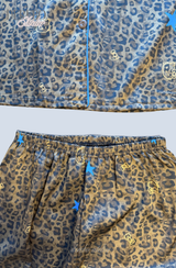 Blue Moon Leopard Four Seasons Pajamas