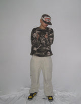Camo Waffle Long Sleeve T-Shirt (2c)