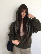 YWD DUGY フーディージップアップ