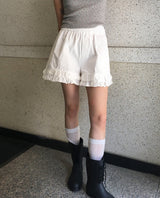 ハレンキャンキャンフリルベンダブルショートパンツ
