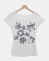 Cheritz Flower Short Sleeve T-Shirt