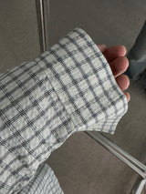 ASCLO Seersucker Cool Check Shirt (4color)
