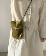 mini pocket bag - corduroy matcha